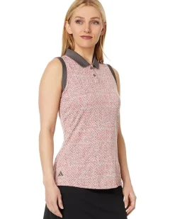 Ultimate365 Jacquard Sleeveless Polo