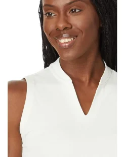 Ultimate365 Textured Sleeveless Polo