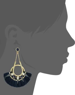 Utopia Tassel Chandeliers Earrings