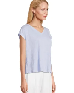 V Neck Square Tee