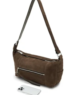 Vega Suede Shoulder Bag