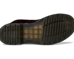 Vegan 1460 Pascal Velvet Lace-Up Boots