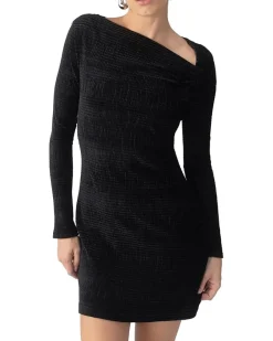 Velvet Asymmetrical Dress
