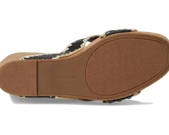 Vickta Woven Band Cork Wedge Sandals