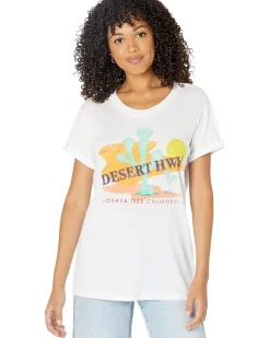 Vintage Jersey Cap Sleeve Tee