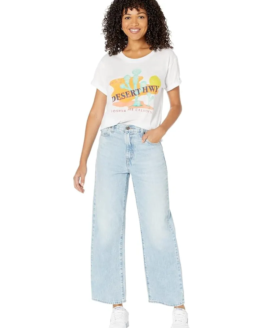 Vintage Jersey Cap Sleeve Tee