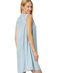 V-Neck Sleeveless Dress