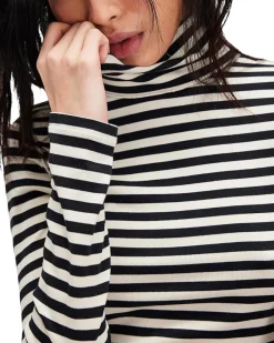 We The Free Good Good Stripe Turtleneck