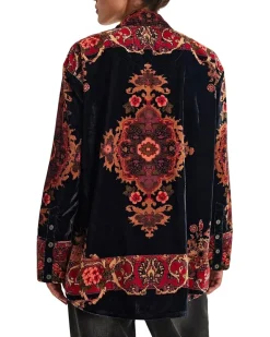 We The Free One Night Velvet Top