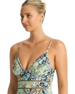 Wildflower Spliced Tri One-Piece