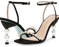 Women's Blue by Betsey Johnson Jacy Heeled Sandals