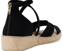 Women's Bzees Bali Sand Strappy Wedge Sandals