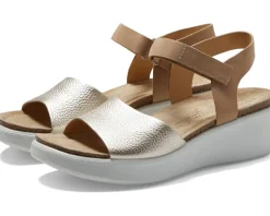 Women's ECCO Flowt Wedge Cork Sandal