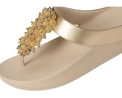 Women's FitFlop Fino Bauble-Bead Toe-Post Sandals