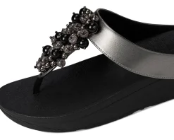 Women's FitFlop Fino Bauble-Bead Toe-Post Sandals