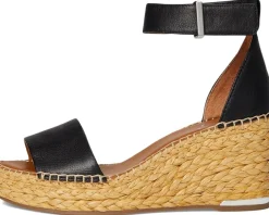 Women's Franco Sarto Clemens Raffia Espadrille Wedge Heel Sandals