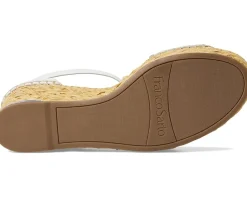 Women's Franco Sarto Clemens Raffia Espadrille Wedge Heel Sandals