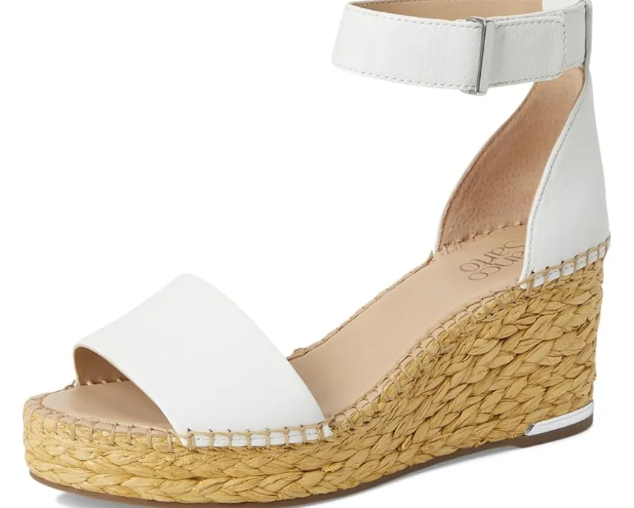 Women's Franco Sarto Clemens Raffia Espadrille Wedge Heel Sandals