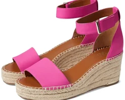 Women's Franco Sarto Clemens Raffia Espadrille Wedge Heel Sandals