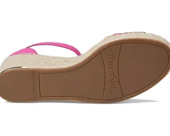 Women's Franco Sarto Clemens Raffia Espadrille Wedge Heel Sandals