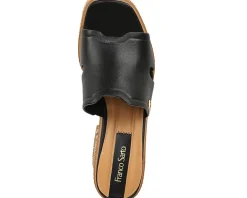 Women's Franco Sarto Florence Fashion Slide Heeled Sandals