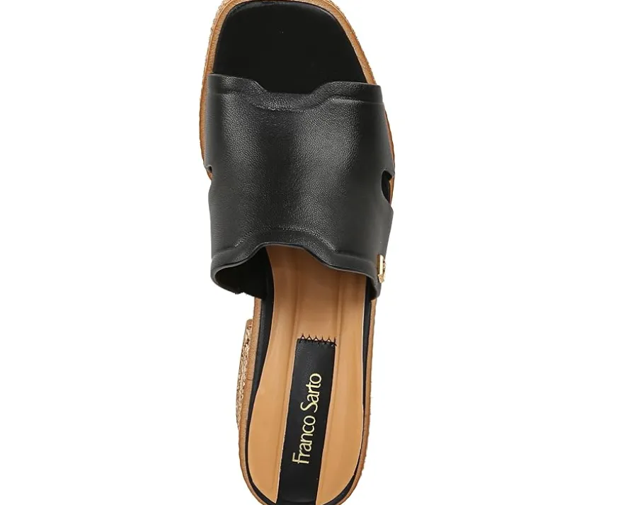 Women's Franco Sarto Florence Fashion Slide Heeled Sandals