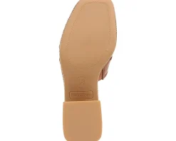 Women's Franco Sarto Florence Fashion Slide Heeled Sandals