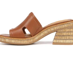 Women's Franco Sarto Florence Fashion Slide Heeled Sandals