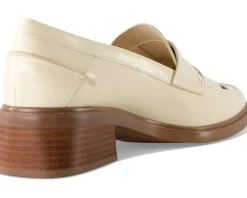 Women's Franco Sarto Gene Cut Out Heeled Loafers