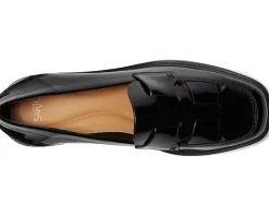 Women's Franco Sarto Gene Cut Out Heeled Loafers