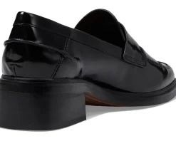 Women's Franco Sarto Gene Cut Out Heeled Loafers