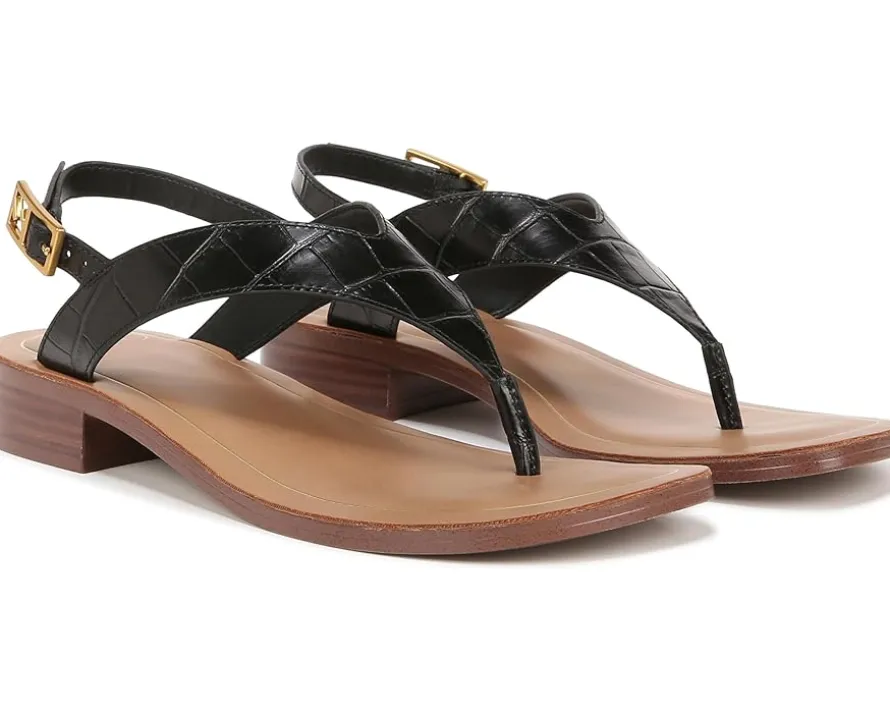 Women's Franco Sarto Iris Ankle Strap Thong Sandals