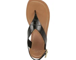 Women's Franco Sarto Iris Ankle Strap Thong Sandals