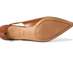 Women's Franco Sarto Khloe Pointed Toe Slingback Kitten Heel