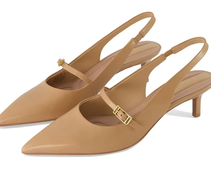 Women's Franco Sarto Khloe Pointed Toe Slingback Kitten Heel