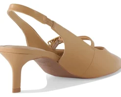 Women's Franco Sarto Khloe Pointed Toe Slingback Kitten Heel