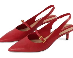 Women's Franco Sarto Khloe Pointed Toe Slingback Kitten Heel