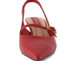 Women's Franco Sarto Khloe Pointed Toe Slingback Kitten Heel