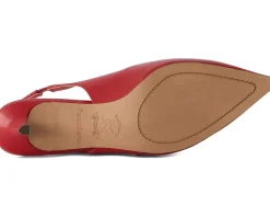 Women's Franco Sarto Khloe Pointed Toe Slingback Kitten Heel