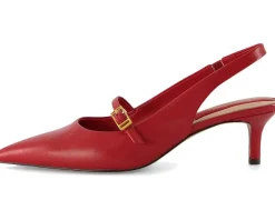 Women's Franco Sarto Khloe Pointed Toe Slingback Kitten Heel