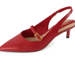 Women's Franco Sarto Khloe Pointed Toe Slingback Kitten Heel