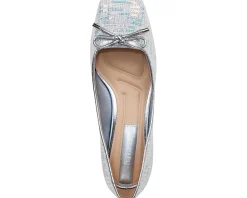 Women's Franco Sarto Natalia Square Toe Block Heel Pumps with Bow