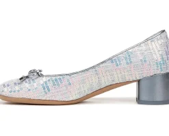 Women's Franco Sarto Natalia Square Toe Block Heel Pumps with Bow