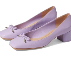 Women's Franco Sarto Natalia Square Toe Block Heel Pumps with Bow