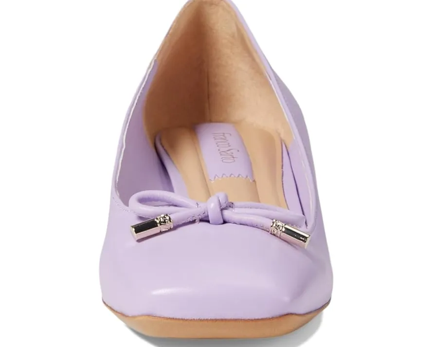 Women's Franco Sarto Natalia Square Toe Block Heel Pumps with Bow