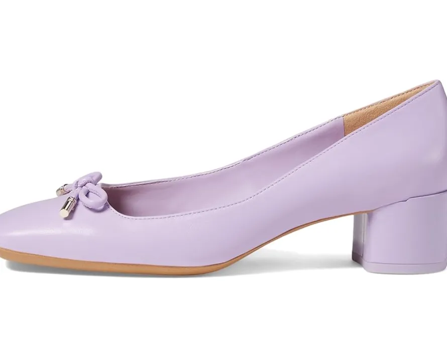 Women's Franco Sarto Natalia Square Toe Block Heel Pumps with Bow