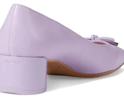 Women's Franco Sarto Natalia Square Toe Block Heel Pumps with Bow