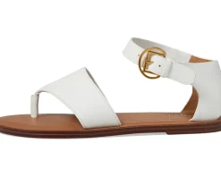 Women's Franco Sarto Ruth Ankle Strap Thong Flat Sandals