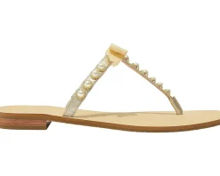 Women's Jack Rogers Sand Piper Bow Pearl Sandal