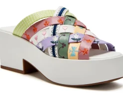 Women's Katy Perry The Busy Bee Crisscross Slide